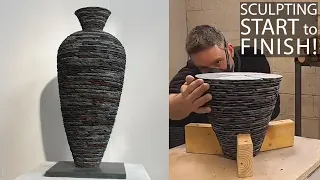 AMAZING STONE SCULPTING | Start To Finish!