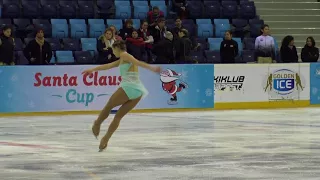 2017 Santa claus cup : Lara ROTH(AUT) - FS SENIOR LADIES, Short program