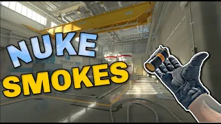 CS2 Nuke Smokes YOU NEED TO KNOW! - CS2 Smoke Lineups