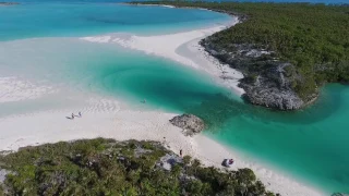 The Waterslide at Shroud Cay, Exuma Bahamas