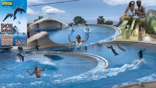 The Aqualand Dolphin show is INSANE (2024)