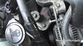 How to fix Squeaky Belts : 06 Scion XB