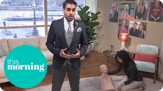 How To Stop Someone Choking With Dr Ranj | This Morning