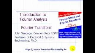 [Fourier Transform Tutorial]  Introduction to Fourier Analysis (Part 1)
