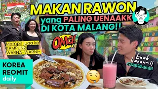 #BalikIndonesia - Akhirnya ISTRI COBAIN MAKANAN ANDALAN KHAS MALANG!! R.A.W.ON!