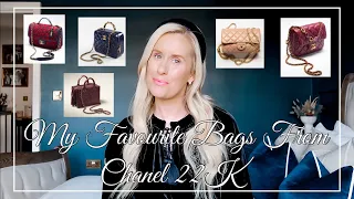 MY FAVOURITE BAGS FROM THE CHANEL 22K and C COLLECTION | Aleisha Christine