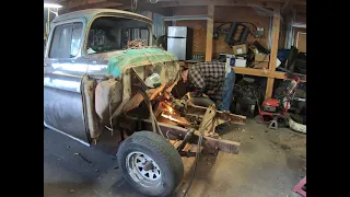 1958 GMC Apache Camaro Subframe Install