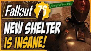 Fallout 76 Just Added The BEST SHELTER We Have Seen!