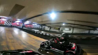 TeamSport Sheffield 50 Lap Race POV 16/02/2022 - Raw Footage