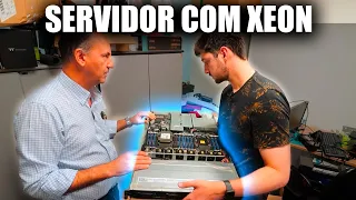 PRIMEIRO SERVIDOR XEON QUE PEGUEI NA VIDA, VISITA NA ASUS BRASIL