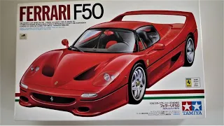 Tamiya - Ferrari F50 - full build - stopmotion