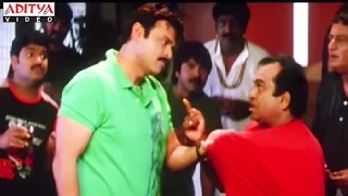 Venkatesh Drinking Comedy With Brahmanandam In Rakhwala Pyar Ka Hindi Movie