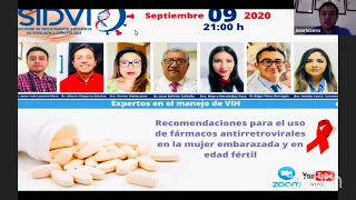 Seminario Web SIDVI: Recomendaciones para uso de TAR en la mujer embarazada y en edad fértil