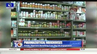 News@10: U.S, Nigeria Collaborate To Build Pharmaceutical Warehouses 27/08/15 Pt. 3