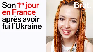 Le premier jour en France d'Anna, Ukrainienne