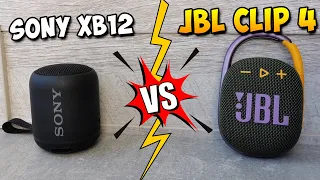 Что выбрать? JBL Clip 4 против Sony XB12 / Сравнение портативных колонок