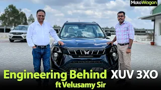 Mahindra XUV 3XO - Engineering Explained | ft. Mr Velusamy | MotoWagon.