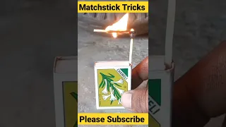 Amazing Matchstick Tricks || Matchstick Experiment #shorts #viral #youtubeshorts