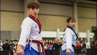 2024 U.S National Taekwondo Team Trials (Freestyle Pair)