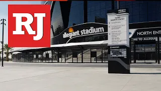 Walk around Allegiant Stadium