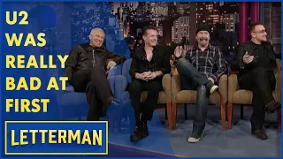 U2 Talks About The Beatles, The Early Years And More | Letterman