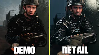 Call of Duty: Modern Warfare II Demo vs Retail PC RTX 3080 4K Ultra Graphics Comparison