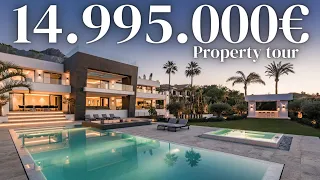 !Touring Villa Mozart! The 14.995.000€ Mega Mansion in Sierra Blanca, Marbella!