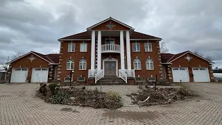 Exploring a Drug King Pins ABANDONED DREAM MANSION - Built in 1980's