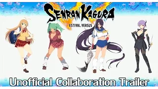 PS4 Senran Kagura: Estival Versus - (Unofficial) Collaboration DLC Trailer