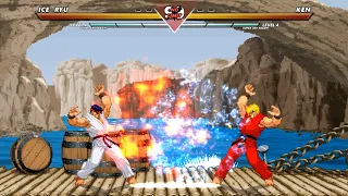 ICE RYU vs FIRE KEN - The greatest fight in your life❗