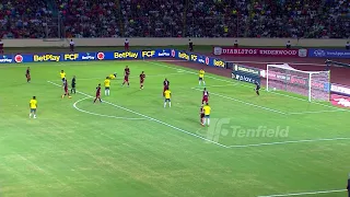 Fecha 18 - Eliminatorias Qatar 2022 - Venezuela 0:1 Colombia