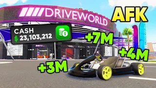 How to AFK FARM in Drive World! (EARN MILLIONS)