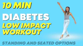 10 Minute Low Impact Weight Loss Cardio | Diabetes Friendly Workout