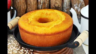 É PRA VOCÊ!  DESCUBRA A MELHOR RECEITA DE BOLO DE FUBÁ QUE JÁ FIZ E PROVEI!  RÁPIDO E FÁCIL DE FAZER