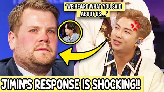 BTS RM CALLS OUT JAMES CORDEN FOR DISRESPECTING THEM ON TV! His Response and SHOCKING Outcome!