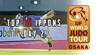Top 15 ippons in day 2 of Judo Grand Slam Osaka 2019