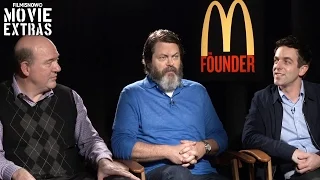 The Founder (2017) John Carroll Lynch, Nick Offerman and B.J. Novak talk about the movie