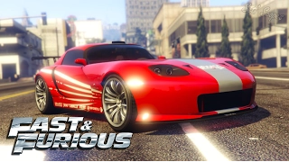 FAST AND FURIOUS - Dom's Rx-7 Car Build! - Gta 5