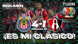 Resumen y goles | Chivas 4-1 Atlas | AP2023-J12 | Liga Mx | TUDN