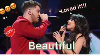 Bazzi & Camila Cabello - Beautiful (Live At iHeart Jingle Ball) (Reaction) with my sister