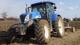 [SOUND] NEW HOLLAND T7060 + ARATRO TRIVOMERE INTROSOLCO PIETRO MORO