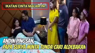 Andin sampai pingsan.... Papa Surya minta tunda pencaraian AL