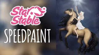 Speedpaint | Star Stable ~ Magic of the night