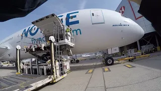 Ramp Agent POV - Norse Atlantic  787 load up & pushback video