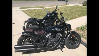 Honda Rebel 1100 vs Indian Scout Bobber 0-60