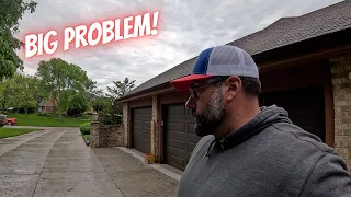 I poured this big driveway and it's failing!