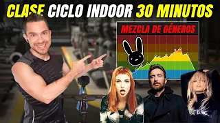 👉Clase Ciclo Indoor 30 Min | Trance, Rock, Reguetón, Techno, EDM, Dancehall, Merengue, DnB | CEC #33