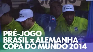 BRASIL x ALEMANHA | PRÉ-JOGO da Globo na COPA DO MUNDO 2014 - Seleção rumo ao Mineirão (08/07/2014)