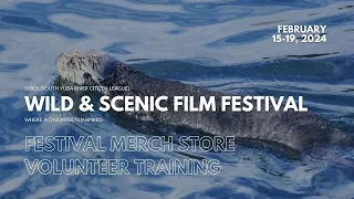 2024 Wild and Scenic Film Festival Merchandise Volunteer Training