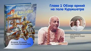 Краткий обзор глав Бхагавад Гиты. Глава 1. Обзор армий на поле битвы Курукшетра